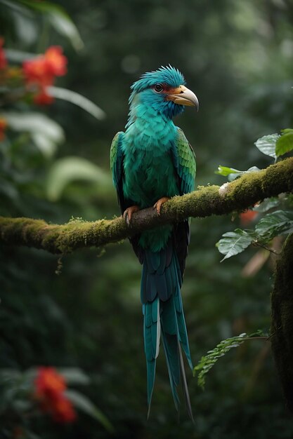 Quetzal-Vogel Hispanic Heritage Month