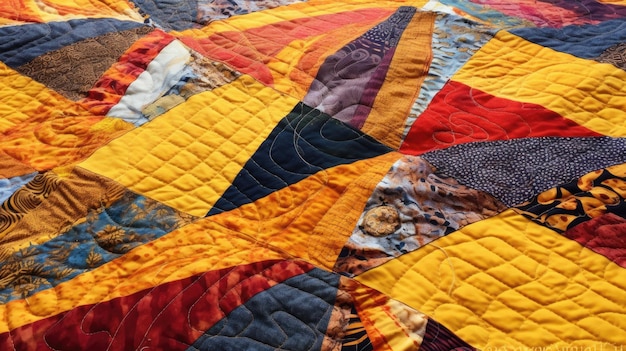 Quilting Patchwork Decke