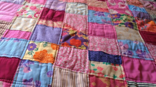 Quilting Patchwork Decke