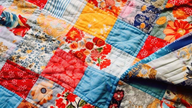 Quilting Patchwork Decke