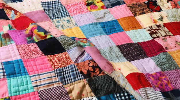 Quilting Patchwork Decke