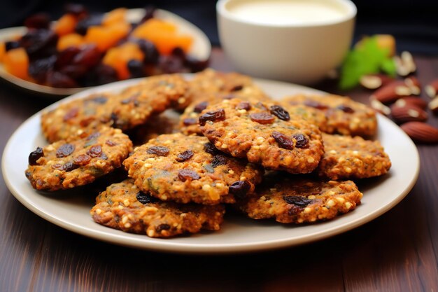 Quinua Desayuno Galletas Meriendas Saludables Comida