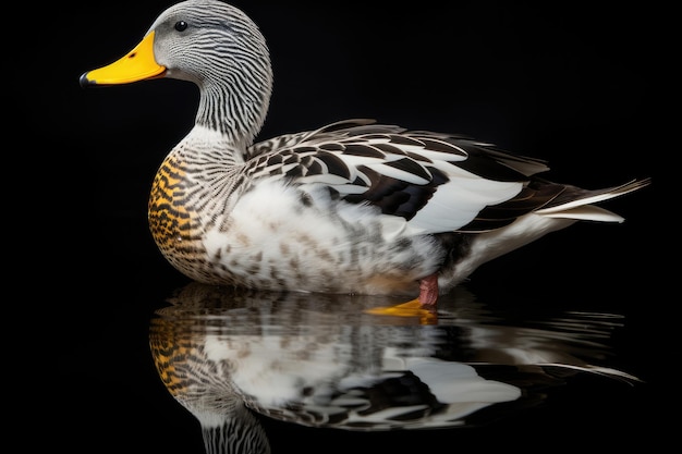 Raça decorativa de pato