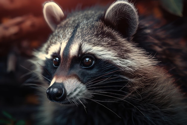 Raccoon fabelhafte KI generiert