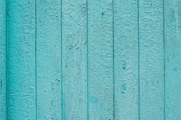 Rachado, resistido, verde azul, pintado, tábua madeira, textura