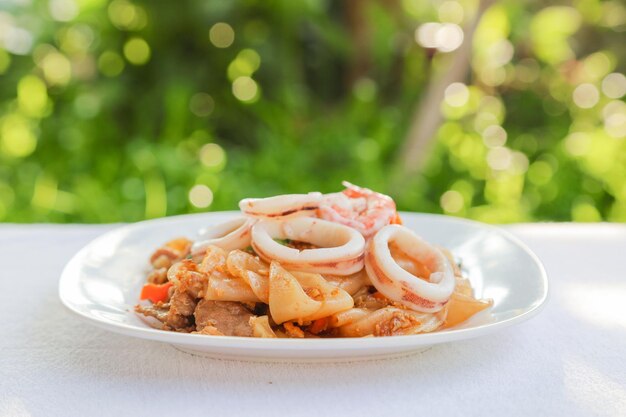 Rad Na Talay thailändisches Essen, das wunderschön, sauber, günstig und hygienisch ist