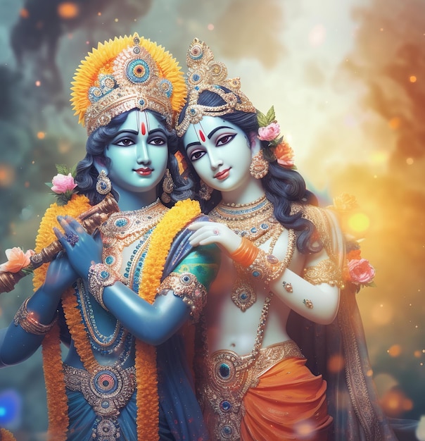 Radha Krishna Generativa Ai