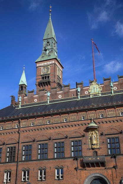 Radhus Copenhagen Rathaus in Kopenhagen Dänemark