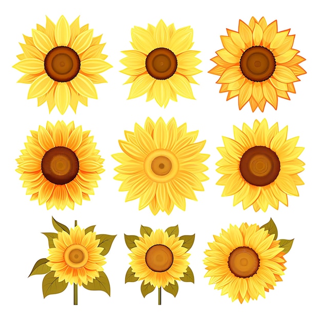 Radiante flor de girasol vibrantes pétalos amarillos naturalezas belleza capturada en el campo soleado generativo A