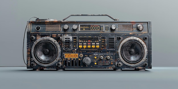 una radio que tiene el número 47 en ella