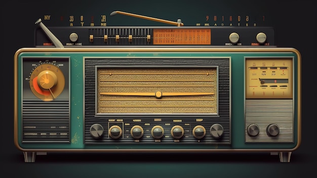 Radio retro Generativa Ai