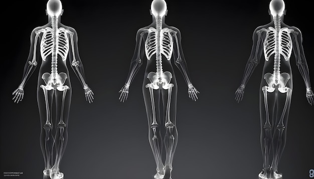 Radiografía de la columna vertebral