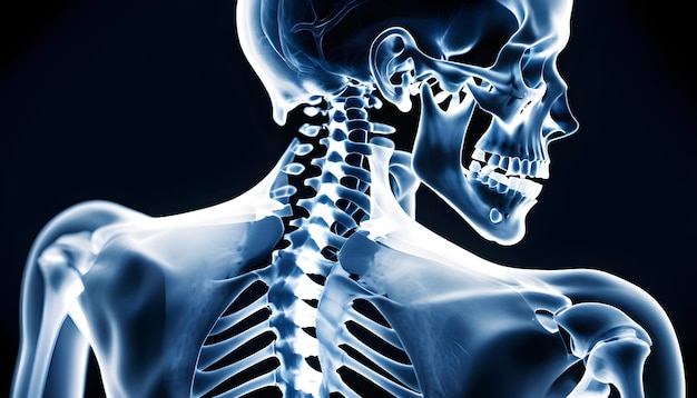 Radiografía de la columna vertebral