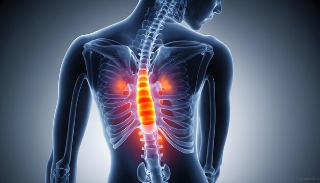 Radiografia da coluna vertebral