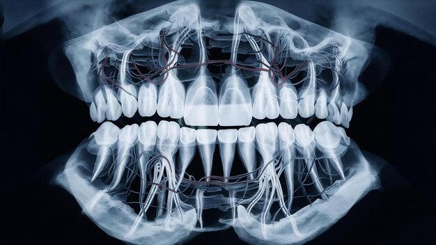 Radiografía de los dientes