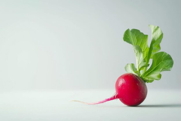 Radisch isoliert auf weißem Hintergrund