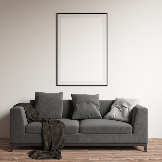 Rahmen Mockup Poster Mockup Interior