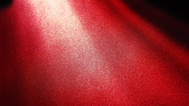 Raios de luz diagonais em um fundo vermelho ou escarlate Efeito de luz de fundo abstrato desfocado vazamentos de luz Iluminação da superfície lateral Linhas ou faixas de luz paralelas e assimétricas em ângulo