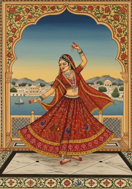 Rajasthani-Tänzerin
