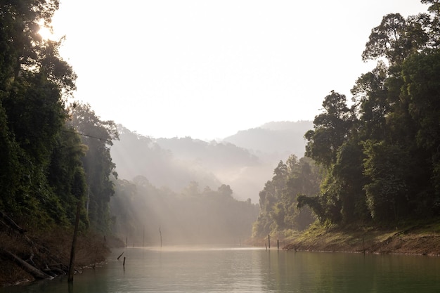 Rajjaprabha Dam Nationalpark Surat Thani Thailand