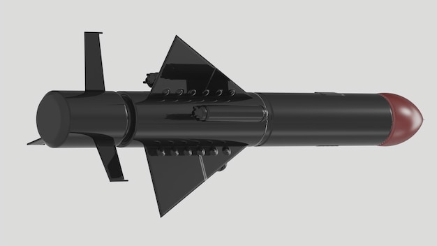 Foto rakete rakete krieg konflikt munition sprengkopf nukleare militar waffe atombombe 3d-illustration raumschiff