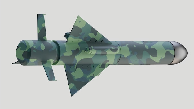 Foto rakete rakete krieg konflikt munition sprengkopf nukleare militar waffe atombombe 3d-illustration raumschiff