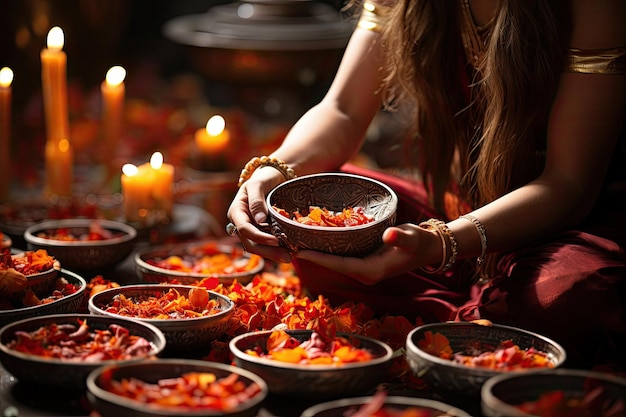 Raksha Bandhan una ceremonia anual popular y tradicionalmente hindú Generative Ai