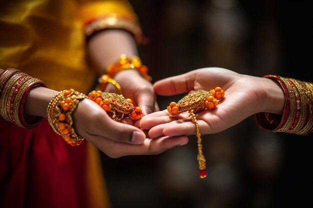 Raksha bandhan Rito anual hindu Rakhi talismã