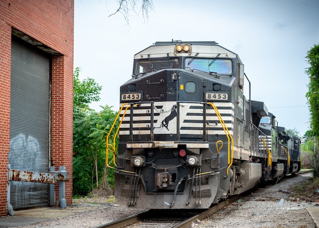 Raleigh North Carolina USA Norfolk Southern Train Yard