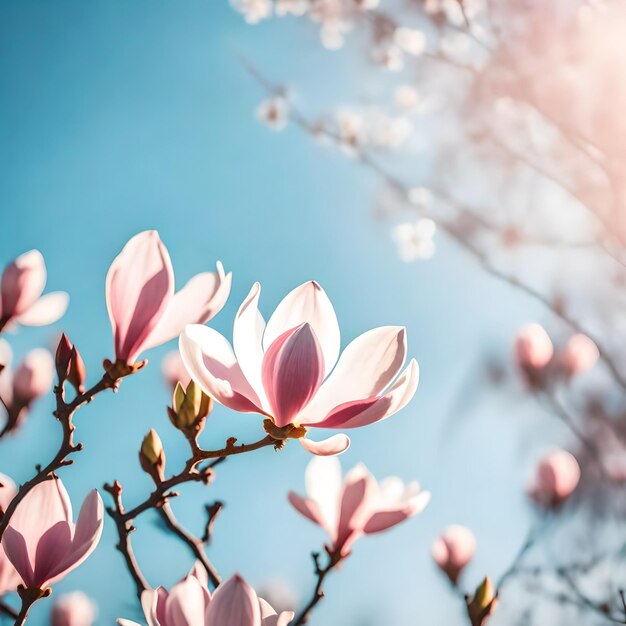 una rama de un árbol con las palabras primavera en él