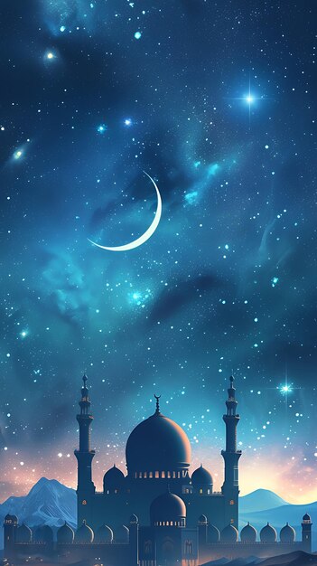 Ramadã e Eid fundo para papel de parede de telefone e vídeos tiktok ou instagram ou bobinas