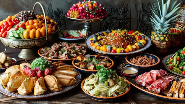 Ramadan buffet delecius comida