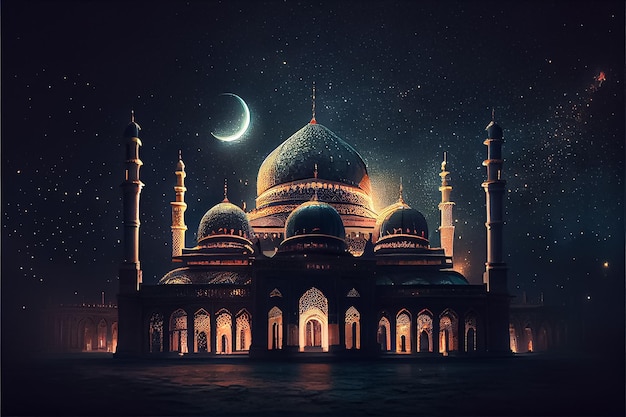 Ramadan Der neunte Monat des islamischen Kalenders. Wird von Muslimen auf der ganzen Welt als ein Monat des Fastens, des Gebets, der Auswirkungen auf die Gesellschaft, gefeiert. Monat zum Gedenken an die ersten Verse des Propheten Muhammad