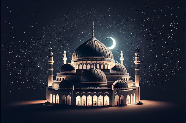 Ramadan Der neunte Monat des islamischen Kalenders. Wird von Muslimen auf der ganzen Welt als ein Monat des Fastens, des Gebets, der Auswirkungen auf die Gesellschaft, gefeiert. Monat zum Gedenken an die ersten Verse des Propheten Muhammad