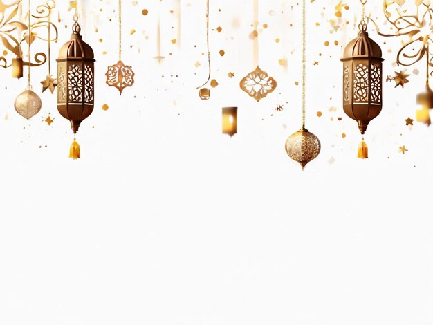 Foto ramadan eid mubarak fundo islâmico gerado pela ia