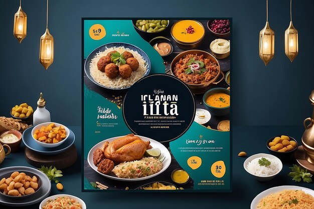 Ramadan-Iftar-Angebot für soziale Medien Instagram-Vorlage