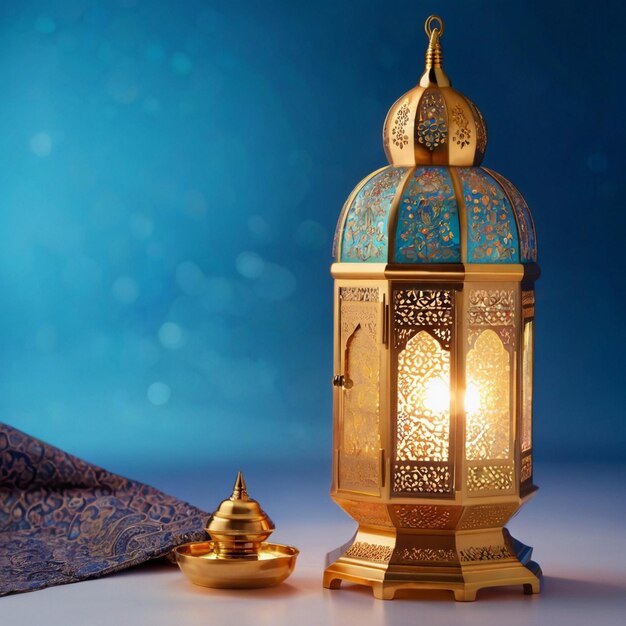 Ramadan Kareem Eid Mubarak lâmpada elegante