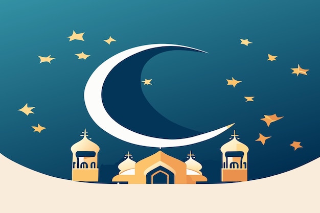 Ramadán kareem festival decorativo fondo EidalAdha islámico