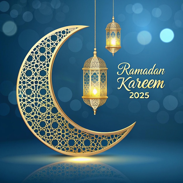 Ramadan Kareem Festival-Karte für das Jahr 2025
