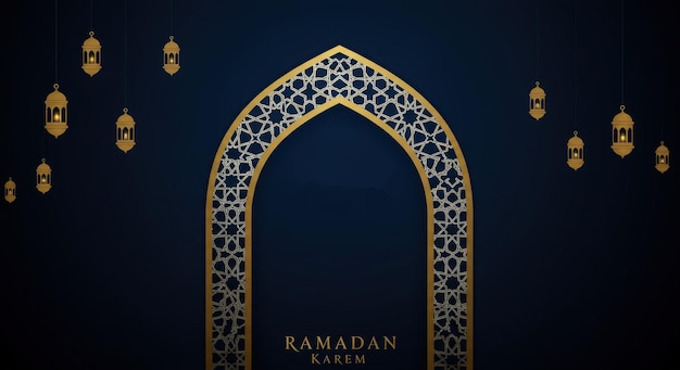 Ramadan Kareem Festliche Hintergrund