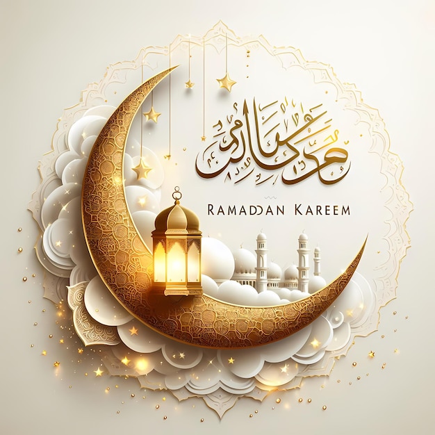 Ramadan Kareem Imagens Modelo de saudação islâmica amp Cartão de fundo