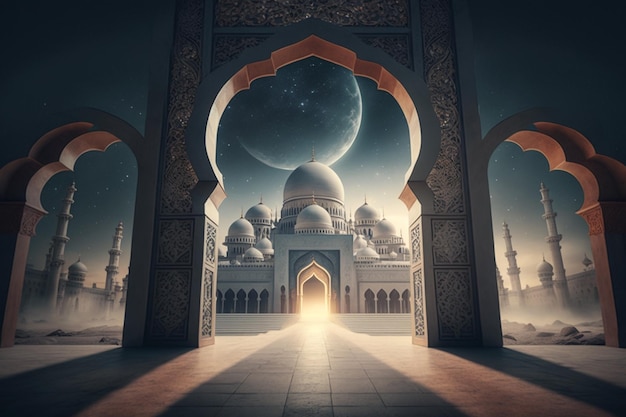 Ramadan Kareem islamischer Hintergrund