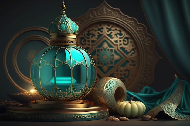 Ramadan Kareem islamischer Hintergrundmuster
