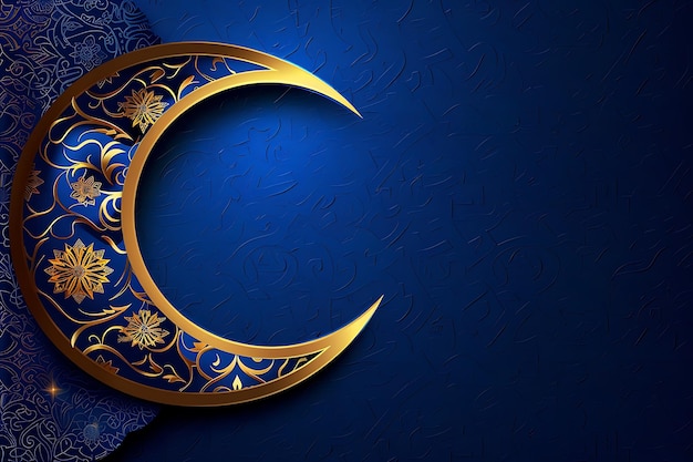 Ramadan Kareem islamisches Fest mit dekorativem Monddesign