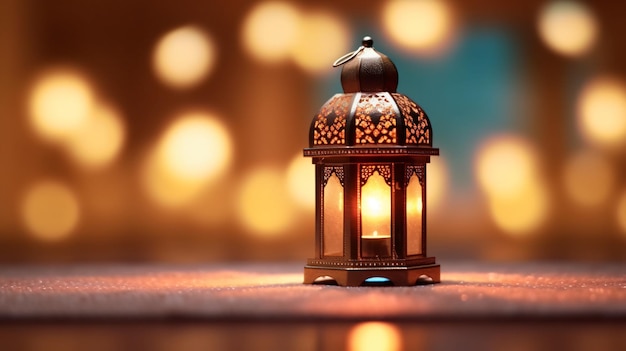 Ramadán Kareem Mubarak diseño de saludo con islámico