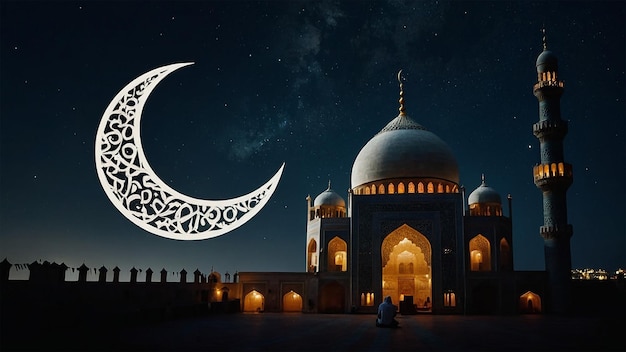 Ramadan Kareem soziale Bannervorlage