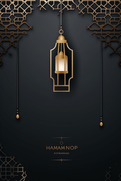 Ramadan Kareem Vektor Illustration islamische Vektorelemente für Grußkarten Leuchtende Silhouette il