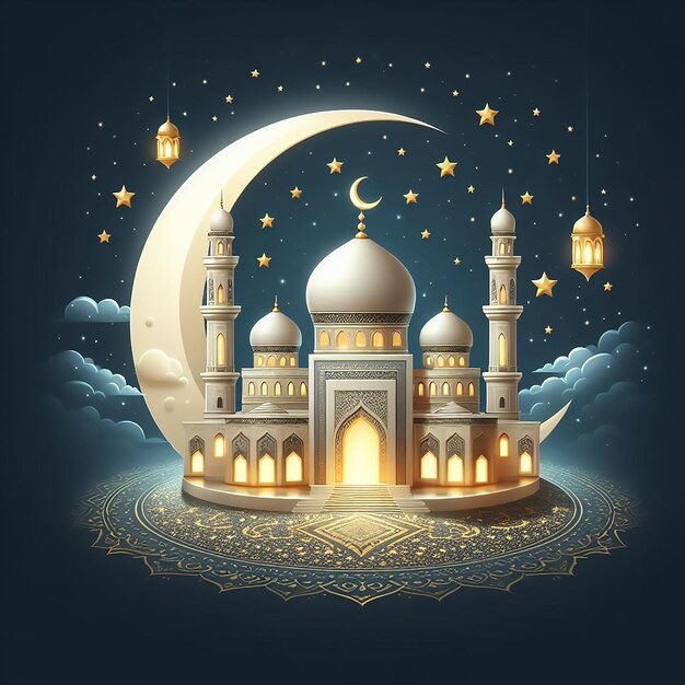 Ramadan Kareem Vorlage Design