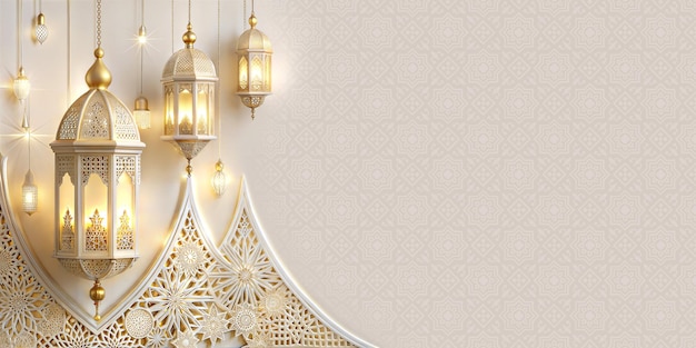 Ramadan-Lampen und islamische Kunst