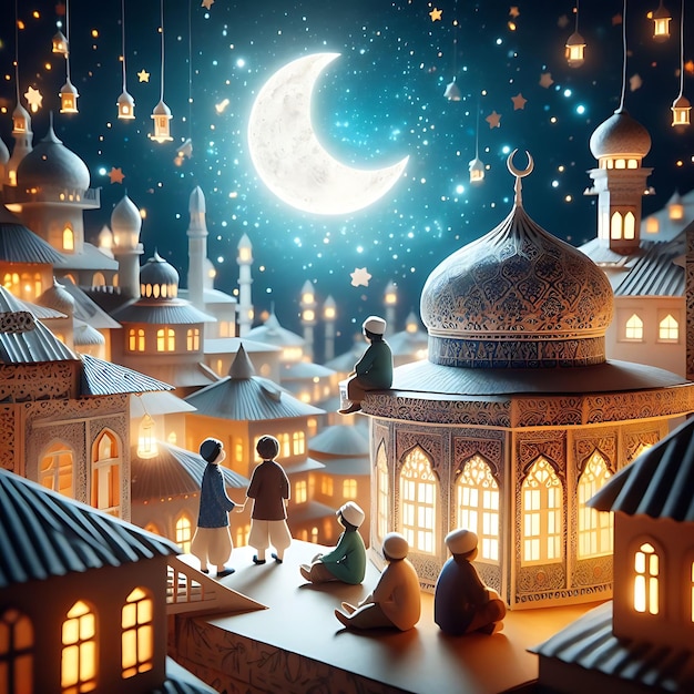 Ramadan Mubarak Ai Gerado